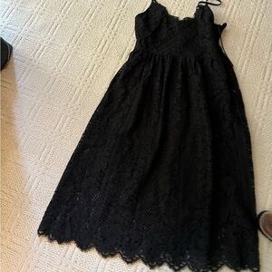 Elegant Black Lace Women’s  Dress